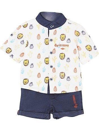 Lee Cooper - Ensemble ​​Chemise short Imprimé Logo