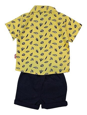 Lee Cooper - Ensemble ​​Chemise short Imprimé Logo