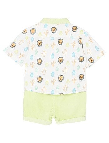 Lee Cooper - Ensemble ​​Chemise short Imprimé Logo