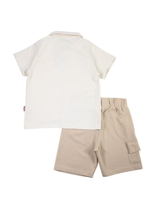 Lee Cooper - Ensemble chemisier et short bébé garçon imprimé - Kiabi