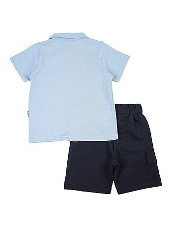 Lee Cooper - Ensemble chemisier et short bébé garçon imprimé