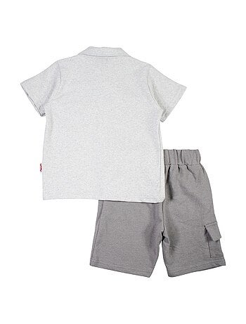 Lee Cooper - Ensemble chemisier et short bébé garçon imprimé