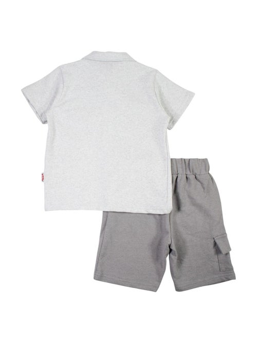 Lee Cooper - Ensemble chemisier et short bébé garçon imprimé - Kiabi