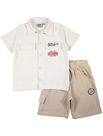 Lee Cooper - Ensemble Chemisier et Short bébé garçon Lee Cooper
