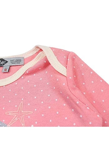 Lee Cooper - Ensemble Body avec T-shirt manches longues et Legging bébé Lee Cooper