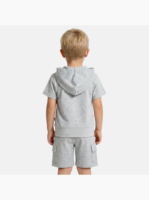 Lee Cooper - Ensemble de 2 pièces Sweat à capuche manches courtes + short - Kiabi Lee Cooper - Ensemble de 2 pièces Sweat à capuche manches courtes + short - Kiabi