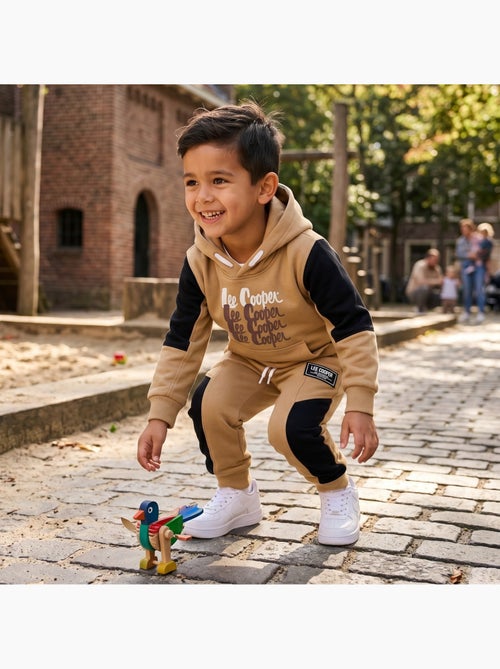 Lee Cooper - Ensemble de jogging, sweat à capuche et pantalon garçon - Kiabi