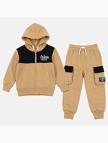 Lee Cooper - Ensemble de jogging, sweat à capuche et pantalon garçon