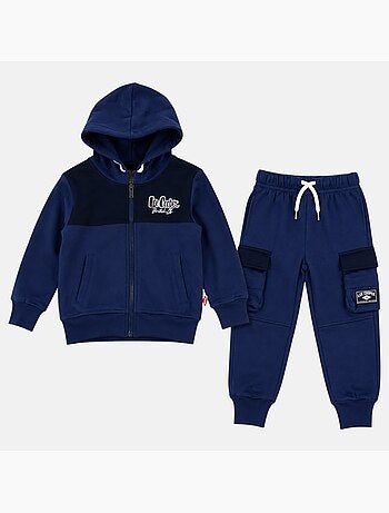 Lee Cooper - Ensemble de jogging, sweat à capuche et pantalon garçon