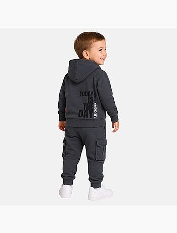 Lee Cooper - Ensemble de jogging, sweat à capuche et pantalon garçon