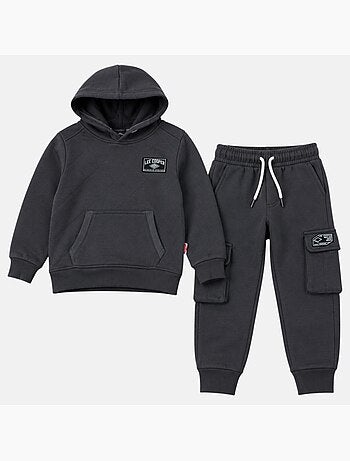 Lee Cooper - Ensemble de jogging, sweat à capuche et pantalon garçon
