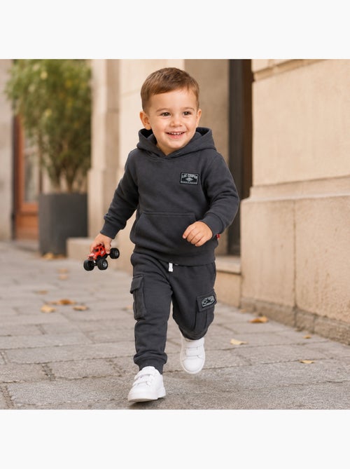 Lee Cooper - Ensemble de jogging, sweat à capuche et pantalon garçon - Kiabi