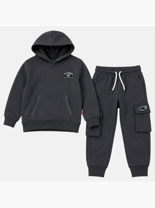 Lee Cooper - Ensemble de jogging, sweat à capuche et pantalon garçon - Kiabi