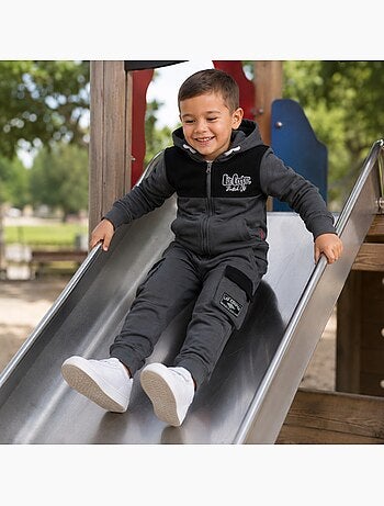 Lee Cooper - Ensemble de jogging, sweat à capuche et pantalon garçon