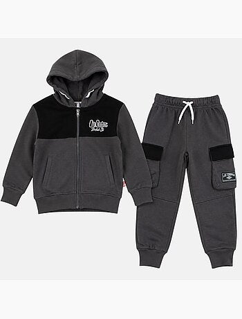 Lee Cooper - Ensemble de jogging, sweat à capuche et pantalon garçon