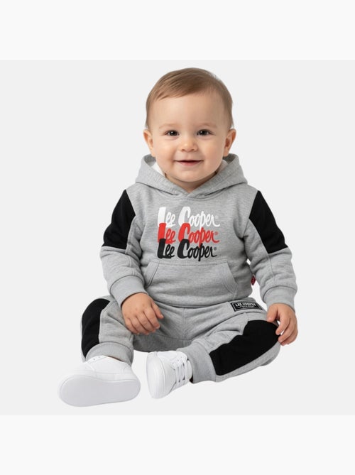 Lee Cooper - Ensemble de jogging, sweat à capuche et pantalon garçon - Kiabi Lee Cooper - Ensemble de jogging, sweat à capuche et pantalon garçon - Kiabi