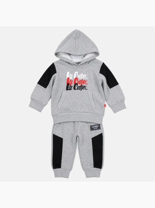 Lee Cooper - Ensemble de jogging, sweat à capuche et pantalon garçon - Kiabi Lee Cooper - Ensemble de jogging, sweat à capuche et pantalon garçon - Kiabi