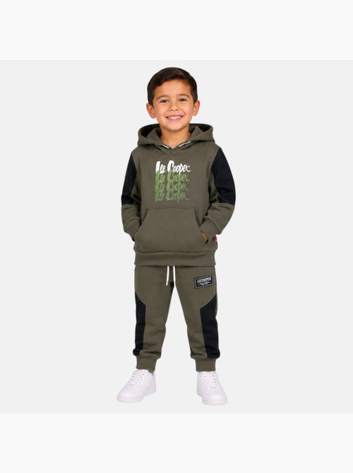 Lee Cooper - Ensemble de jogging, sweat à capuche et pantalon garçon - Kiabi