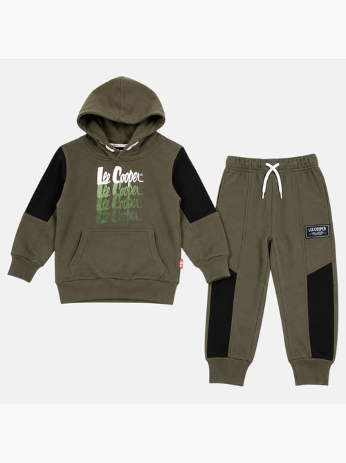 Lee Cooper - Ensemble de jogging, sweat à capuche et pantalon garçon - Kiabi