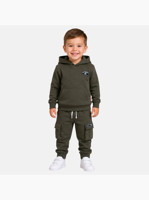 Lee Cooper - Ensemble de jogging, sweat à capuche et pantalon garçon - Kiabi