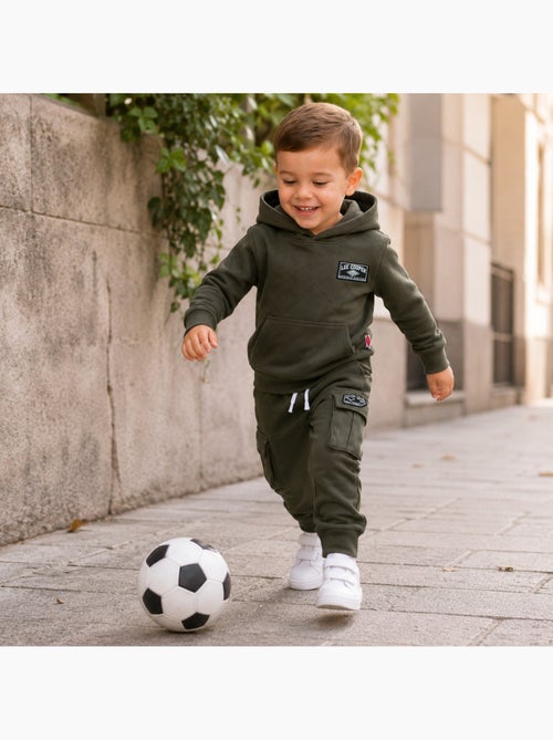 Lee Cooper - Ensemble de jogging, sweat à capuche et pantalon garçon - Kiabi