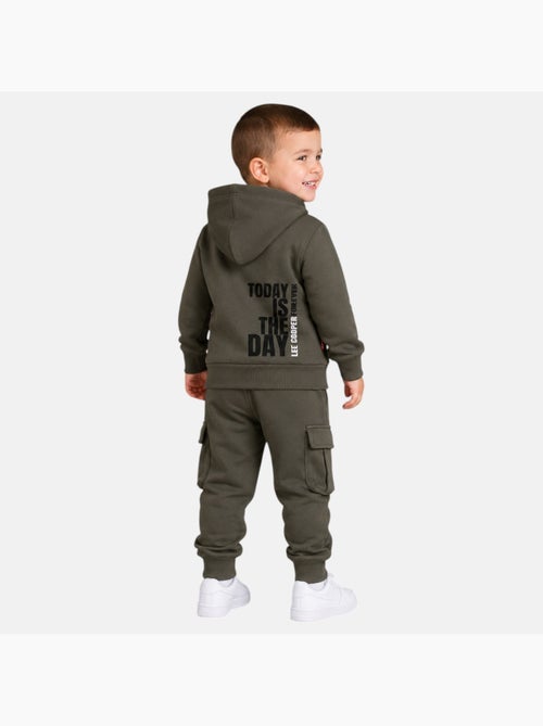 Lee Cooper - Ensemble de jogging, sweat à capuche et pantalon garçon - Kiabi