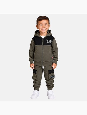 Lee Cooper - Ensemble de jogging, sweat à capuche et pantalon garçon
