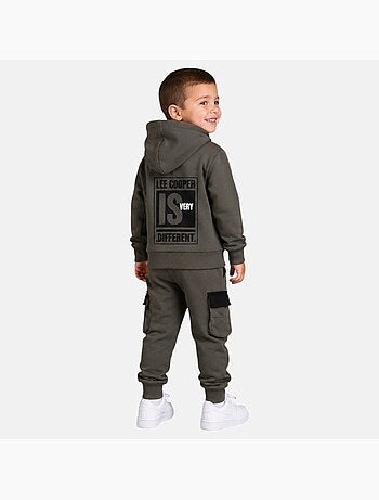 Lee Cooper - Ensemble de jogging, sweat à capuche et pantalon garçon
