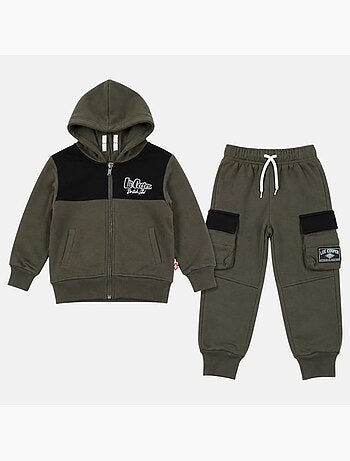 Lee Cooper - Ensemble de jogging, sweat à capuche et pantalon garçon