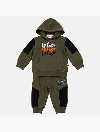 Lee Cooper - Ensemble de jogging, sweat à capuche et pantalon garçon