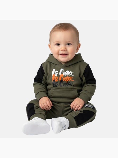 Lee Cooper - Ensemble de jogging, sweat à capuche et pantalon garçon - Kiabi Lee Cooper - Ensemble de jogging, sweat à capuche et pantalon garçon - Kiabi