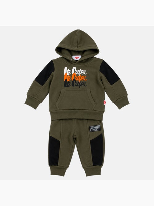 Lee Cooper - Ensemble de jogging, sweat à capuche et pantalon garçon - Kiabi Lee Cooper - Ensemble de jogging, sweat à capuche et pantalon garçon - Kiabi
