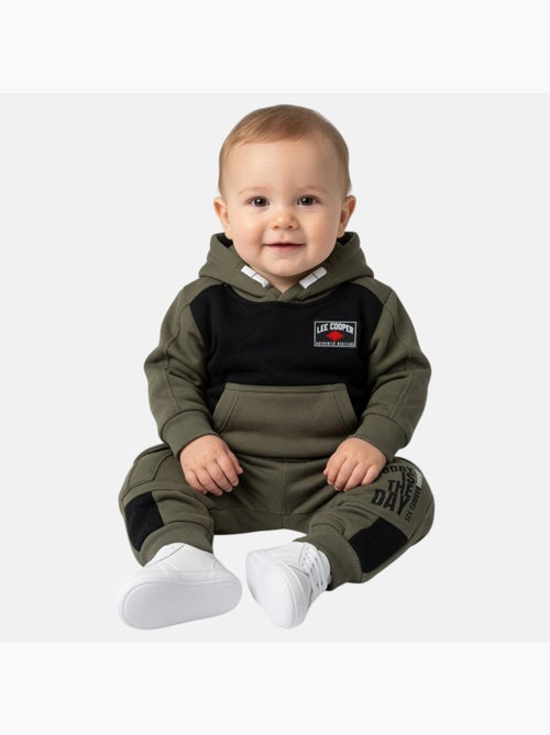 Lee Cooper - Ensemble de jogging, sweat à capuche et pantalon garçon - Kiabi Lee Cooper - Ensemble de jogging, sweat à capuche et pantalon garçon - Kiabi