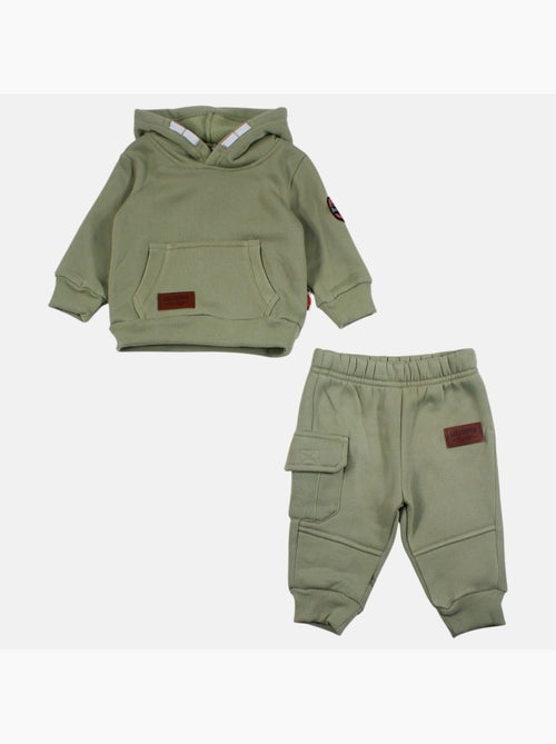 Lee cooper - ensemble de jogging sweat à capuche et pantalon garçon - Kiabi