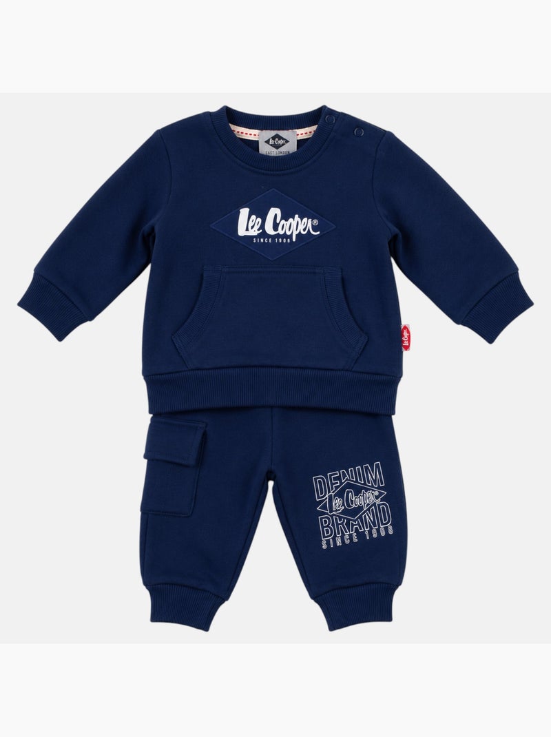 Lee Cooper - Ensemble de jogging, sweat et pantalon garçon Bleu marine - Kiabi