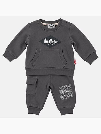Lee Cooper - Ensemble de jogging, sweat et pantalon garçon