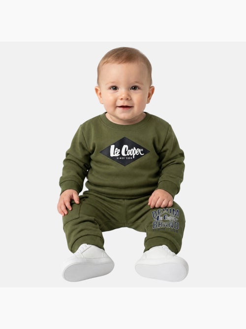 Lee Cooper - Ensemble de jogging, sweat et pantalon garçon - Kiabi Lee Cooper - Ensemble de jogging, sweat et pantalon garçon - Kiabi