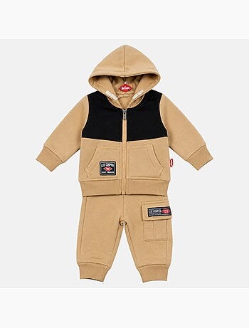 Lee Cooper - Ensemble de jogging, veste à capuche et pantalon garçon