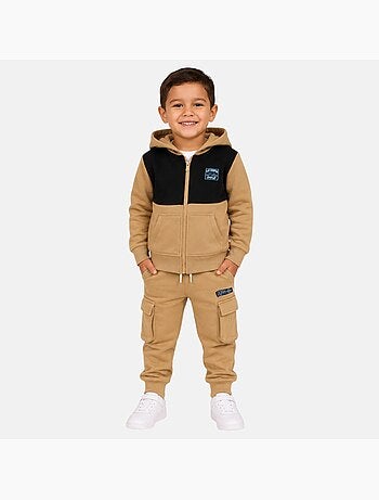 Lee Cooper - Ensemble de jogging, veste à capuche et pantalon garçon