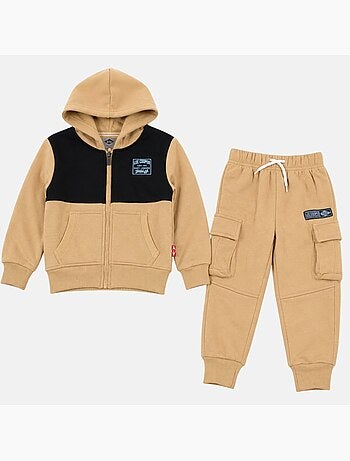 Lee Cooper - Ensemble de jogging, veste à capuche et pantalon garçon