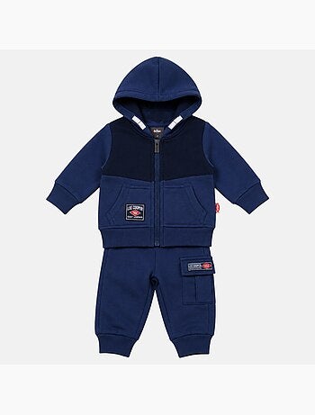 Lee Cooper - Ensemble de jogging, veste à capuche et pantalon garçon
