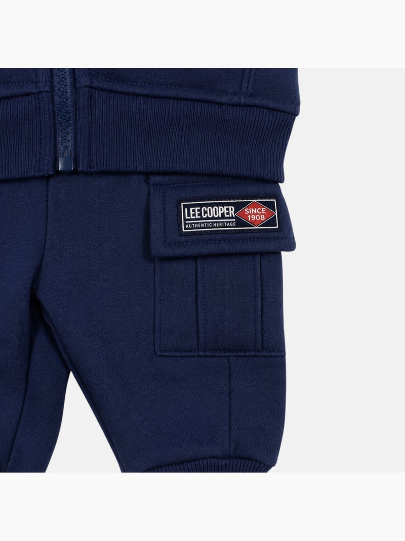 Lee Cooper - Ensemble de jogging, veste à capuche et pantalon garçon Bleu marine - Kiabi