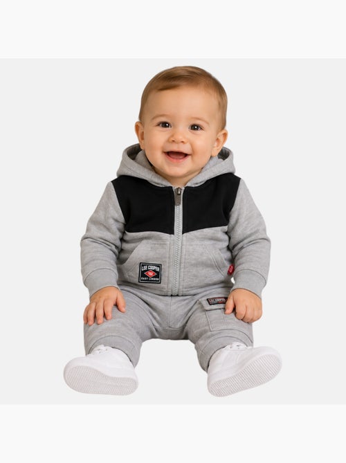 Lee Cooper - Ensemble de jogging, veste à capuche et pantalon garçon - Kiabi Lee Cooper - Ensemble de jogging, veste à capuche et pantalon garçon - Kiabi