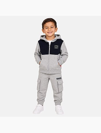 Lee Cooper - Ensemble de jogging, veste à capuche et pantalon garçon