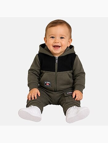 Lee Cooper - Ensemble de jogging, veste à capuche et pantalon garçon