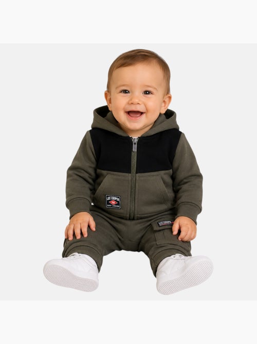 Lee Cooper - Ensemble de jogging, veste à capuche et pantalon garçon - Kiabi Lee Cooper - Ensemble de jogging, veste à capuche et pantalon garçon - Kiabi