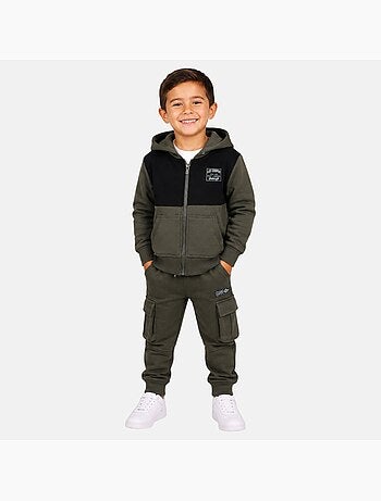 Lee Cooper - Ensemble de jogging, veste à capuche et pantalon garçon