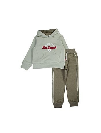 Lee Cooper - Ensemble fille sweat à capuche et pantalon de jogging