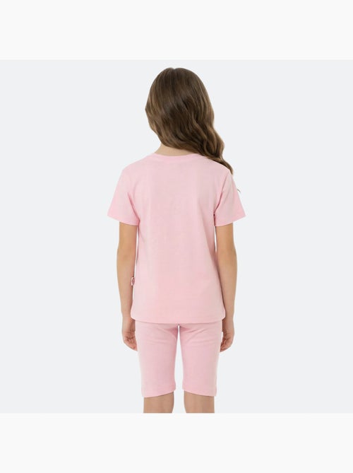Lee Cooper - Ensemble fille T-shirt avec motif et son short assorti - Kiabi