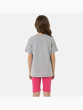 Lee Cooper - Ensemble fille T-shirt manches courtes et bermuda